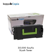 KOPYA COPIA YM-58D5X00 LEXMARK 58D5X00 35000 Sayfa BLACK MUADIL Lazer Yazıcıl...