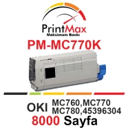 PRINTMAX PM-MC770K PM-MC770K 8000 Sayfa SİYAH MUADIL Lazer Yazıcılar / Faks M...