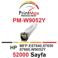 PRINTMAX PM-W9052Y PM-W9052Y 52000 Sayfa YELLOW...