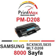 PRINTMAX PM-D208 PM-D208 8000 Sayfa BLACK MUADIL Lazer Yazıcılar / Faks Makin...