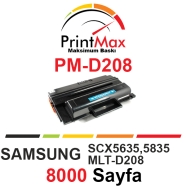 PRINTMAX PM-D208 PM-D208 8000 Sayfa SİYAH MUADIL Lazer Yazıcılar / Faks Makin...