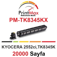 PRINTMAX PM-TK8345KX PM-TK8345KX 20000 Sayfa SİYAH MUADIL Lazer Yazıcılar / F...