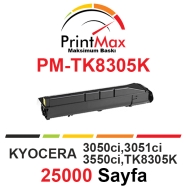 PRINTMAX PM-TK8305K PM-TK8305K 25000 Sayfa SİYAH MUADIL Lazer Yazıcılar / Fak...