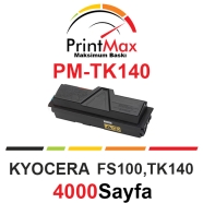 PRINTMAX PM-TK140 PM-TK140 4000 Sayfa SİYAH MUADIL Lazer Yazıcılar / Faks Mak...