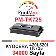 PRINTMAX PM-TK725 PM-TK725 34000 Sayfa SİYAH MUADIL Lazer Yazıcılar / Faks Ma...