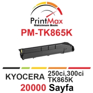 PRINTMAX PM-TK865K PM-TK865K 20000 Sayfa BLACK MUADIL Lazer Yazıcılar / Faks ...
