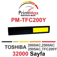 PRINTMAX PM-TFC200Y PM-TFC200Y 32000 Sayfa YELLOW MUADIL Lazer Yazıcılar / Fa...