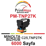 PRINTMAX PM-TNP27K PM-TNP27K 6000 Sayfa SİYAH MUADIL Lazer Yazıcılar / Faks M...
