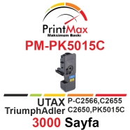 PRINTMAX PM-PK5015C PM-PK5015C 3000 Sayfa CYAN MUADIL Lazer Yazıcılar / Faks ...