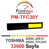 PRINTMAX PM-TFC30Y PM-TFC30Y 33600 Sayfa YELLOW MUADIL Lazer Yazıcılar / Faks...