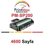 PRINTMAX PM-SP200 PM-SP200 4600 Sayfa BLACK MUA...
