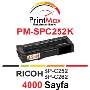 PRINTMAX PM-SPC252K PM'SPC252K 4000 Sayfa BLACK MUADIL Lazer Yazıcılar / Faks...