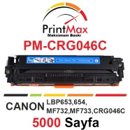 PRINTMAX PM-CRG046C PM-CRG046C 5000 Sayfa CYAN MUADIL Lazer Yazıcılar / Faks ...