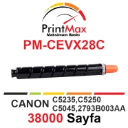 PRINTMAX PM-CEVX28C PM-CEVX28C 38000 Sayfa BLACK MUADIL Lazer Yazıcılar / Fak...