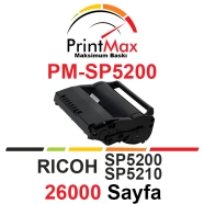 PRINTMAX PM-SP5200 PM-SP5200 2000 Sayfa BLACK MUADIL Lazer Yazıcılar / Faks M...