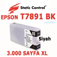 STATIC CONTROL 002-16-S7891 EPSON 79XL T7891 3000 BLACK MUADIL Toner Kartuşu