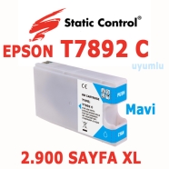 STATIC CONTROL 002-16-S7892 EPSON 79XL T7892 2900 CYAN MUADIL Toner Kartuşu