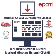 ANTIKOR EPA-CFWM-25-2RN Merkezi Yönetim Sistemi Güncelleme Lisansı Güvenlik D...