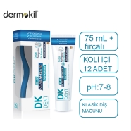 DERMOKİL 12 x 75 ml DRYK 1077 Diş Macunu