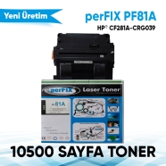 PERFIX PERFIX PF81A PF81A 10500 Sayfa BLACK MUADIL Lazer Yazıcılar / Faks Mak...