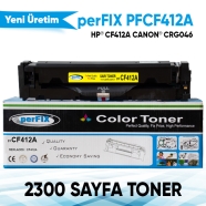 PERFIX PERFIX PFCF412A PFCF412A 2300 Sayfa YELLOW MUADIL Lazer Yazıcılar / Fa...