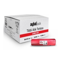 AYBAL PLASTİK ( TIBBİ ATIK AYB100810-04 ) JUMBO BOY 80 x 110 cm 100 µm 10'lu ...