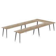 GOLDSİT LEGOLD LEGOLD MS05 660 LIK TOPLANTI MASASI 6600 x 2200 x 750 mm Topla...