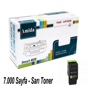 AMIDA P-LCX625TY LEXMARK CX625Y 7000 Sayfa SARI (YELLOW) MUADIL Lazer Yazıcıl...