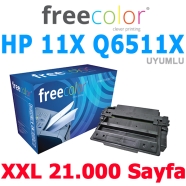 FREECOLOR 11X-XL-FRC HP 11X Q6511X / HP 11A Q6511A 21000 Sayfa SİYAH MUADIL L...