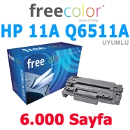 FREECOLOR 11A-FRC HP 11X Q6511X  / HP 11A Q6511A 6000 Sayfa SİYAH MUADIL Laze...