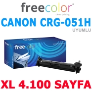 FREECOLOR LBP162-HY-FRC Canon CRG-051H 4100 Sayfa SİYAH MUADIL Lazer Yazıcıla...