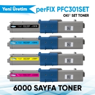 PERFIX PFC301SET PFC301SET 6000 Sayfa 4 RENK ( MAVİ,SİYAH,SARI,KIRMIZI ) MUAD...