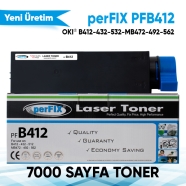 PERFIX PFB412 PFB412 7000 Sayfa SİYAH MUADIL Lazer Yazıcılar / Faks Makineler...