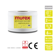 MUREX MNCMR.10 (CİMRİ) KOKUSUZ 12'li İÇTEN ÇEKMELİ İÇİN RULO 34 g/m² ÇİFT KAT...