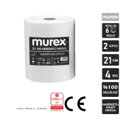 MUREX EMT21.29 21 CM HAREKETLİ 6'lı FOTOSELLİ DİSPENSERLER İÇİN RULO 45 g/m² ...