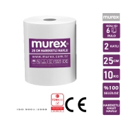 MUREX EMT 25.22 25 CM HAREKETLİ 6'lı FOTOSELLİ DİSPENSERLER İÇİN RULO 45 g/m²...