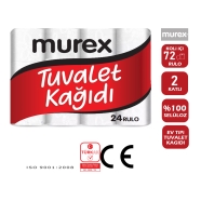 MUREX EV.TP.13 MUREX MAXI 72'Lİ RULO 34 g/m² ÇİFT KAT Tuvalet Kağıdı