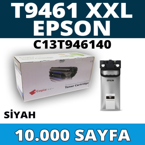 KOPYA COPIA YM-T9461XXL EPSON C13T946140/T9461XXL 10000 SİYAH MUADIL ...