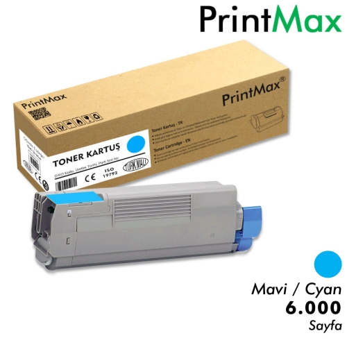 Timtam445ページ PRINTMAX PM-C532C PM-C532C 7500 Sayfa MAVİ (CYAN) MUADIL Lazer