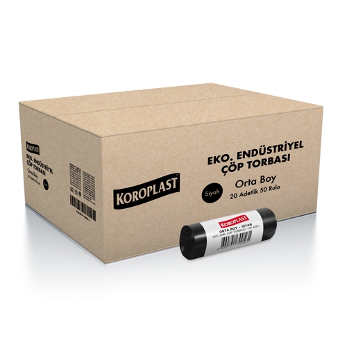 KOROPLAST ( EKO.END.ORTA SİYAH 55*60 ST01500328 ) ORTA BOY 55 x 60