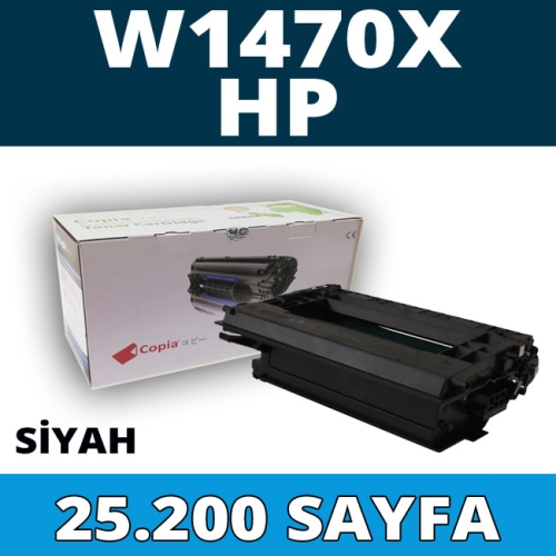 KOPYA COPIA YM-W1470X HP W1470X 25200 Sayfa SİYAH MUADIL Lazer