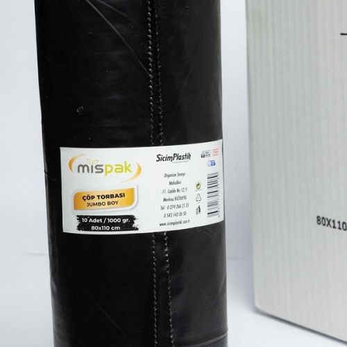 MİSPAK ( MİS-J-S-100 JUMBO BOY SİYAH MİS-J-S-100 ) JUMBO BOY 80 x