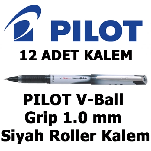 PILOT 4902505323188 SİYAH 0,6 mm F (İnce) PILOT V-BALL GRİP KONİK