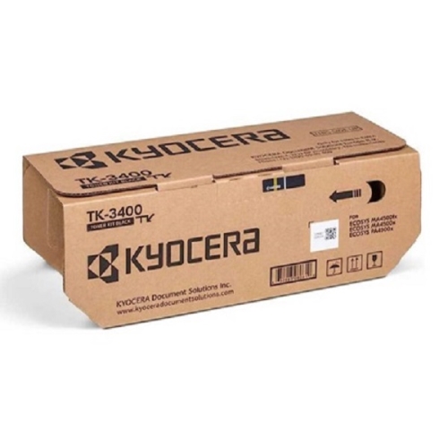 KYOCERA TK-3400 ECOSYS PA4500x 12500 Sayfa SİYAH ORIJINAL Lazer