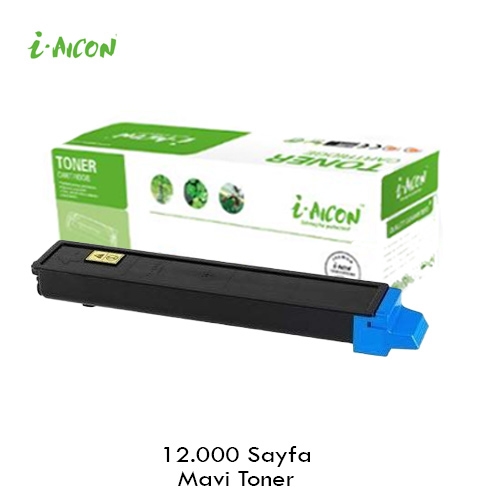 I-AICON C-TK 8325 C KYOCERA TK-8325 12000 Sayfa CYAN MUADIL Lazer ...