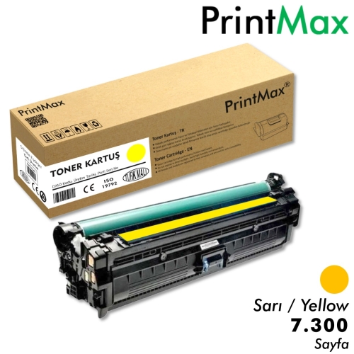 PRINTMAX PM-CE742A PM-CE742A 6000 Sayfa YELLOW MUADIL Lazer Yazıcılar ...