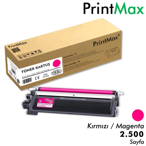 PRINTMAX PM-TN340M PM-TN340M 2500 Sayfa MAGENTA MUADIL Lazer