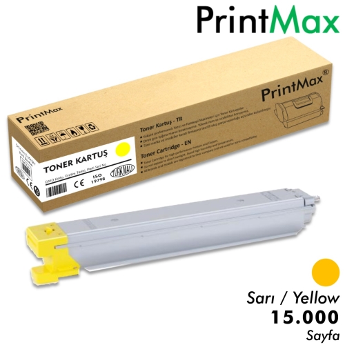 PRINTMAX PM-Y809 PM-Y809 15000 Sayfa YELLOW MUADIL Lazer Yazıcılar
