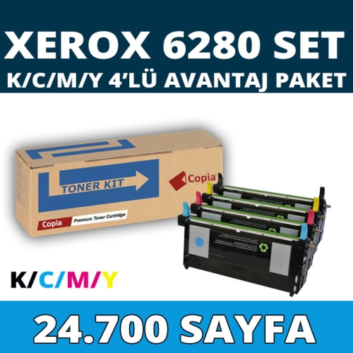 KOPYA COPIA YM-6280-SET XEROX PHASER 6280 24700 Sayfa 4 RENK