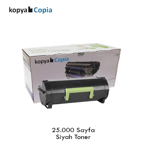 KOPYA COPIA YM-MS/MX25K LEXMARK 52D5H00/62D5H00 25000 Sayfa BLACK ...
